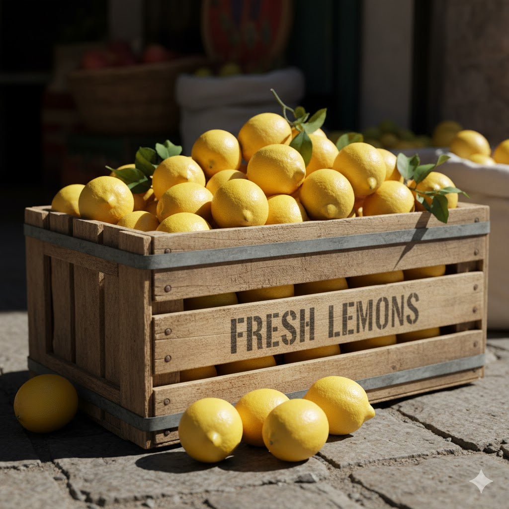 Bahçeden Doğal Limon – Taptaze, Dalından Sofranıza Edit